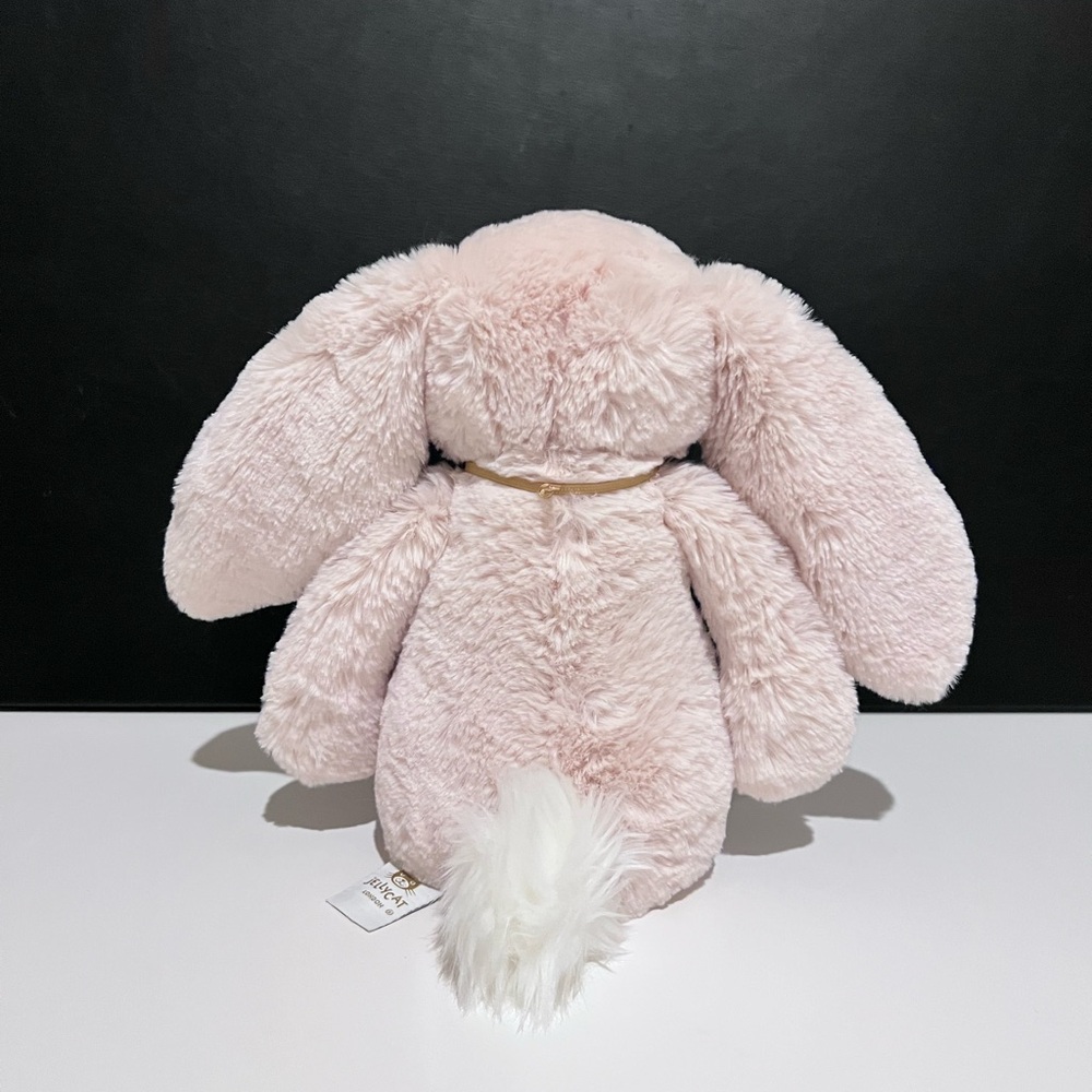 Authentic Jellycat Bashful Luxe Bunny Willow - Medium-Sweet face! - Picture 3 of 9